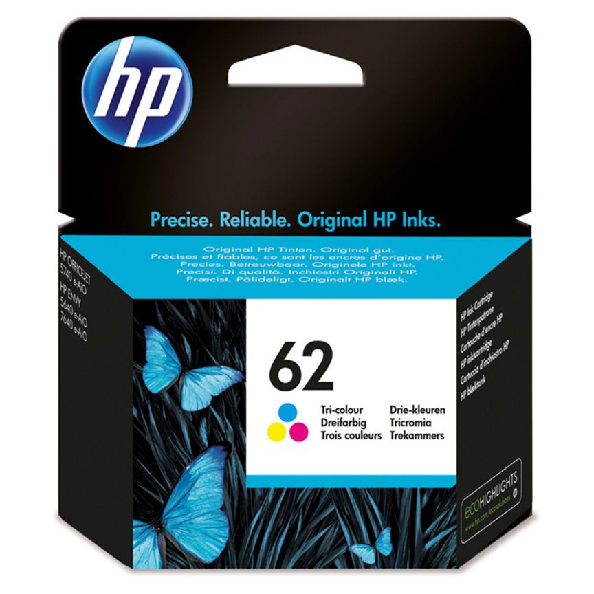 HP 62 Colour Ink Cartridge