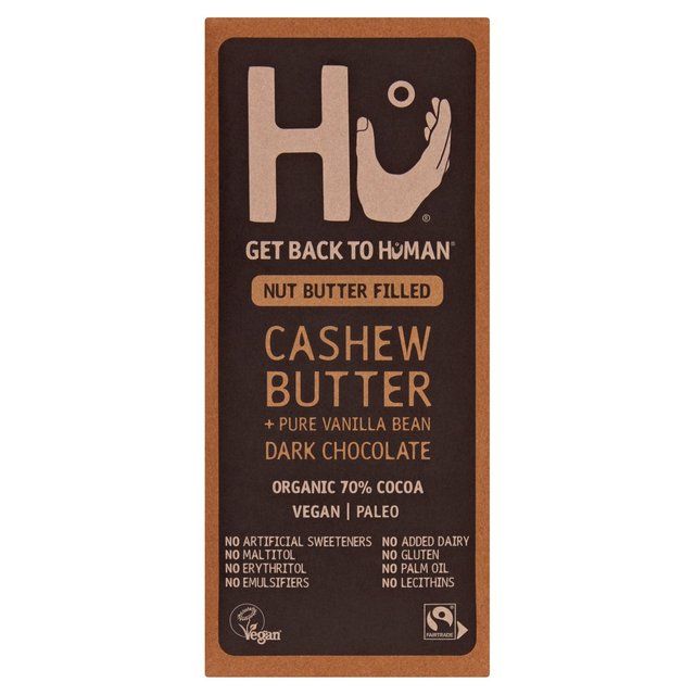 Hu Cashew Butter &amp;amp; Pure Vanilla Bean Dark Chocolate   60g