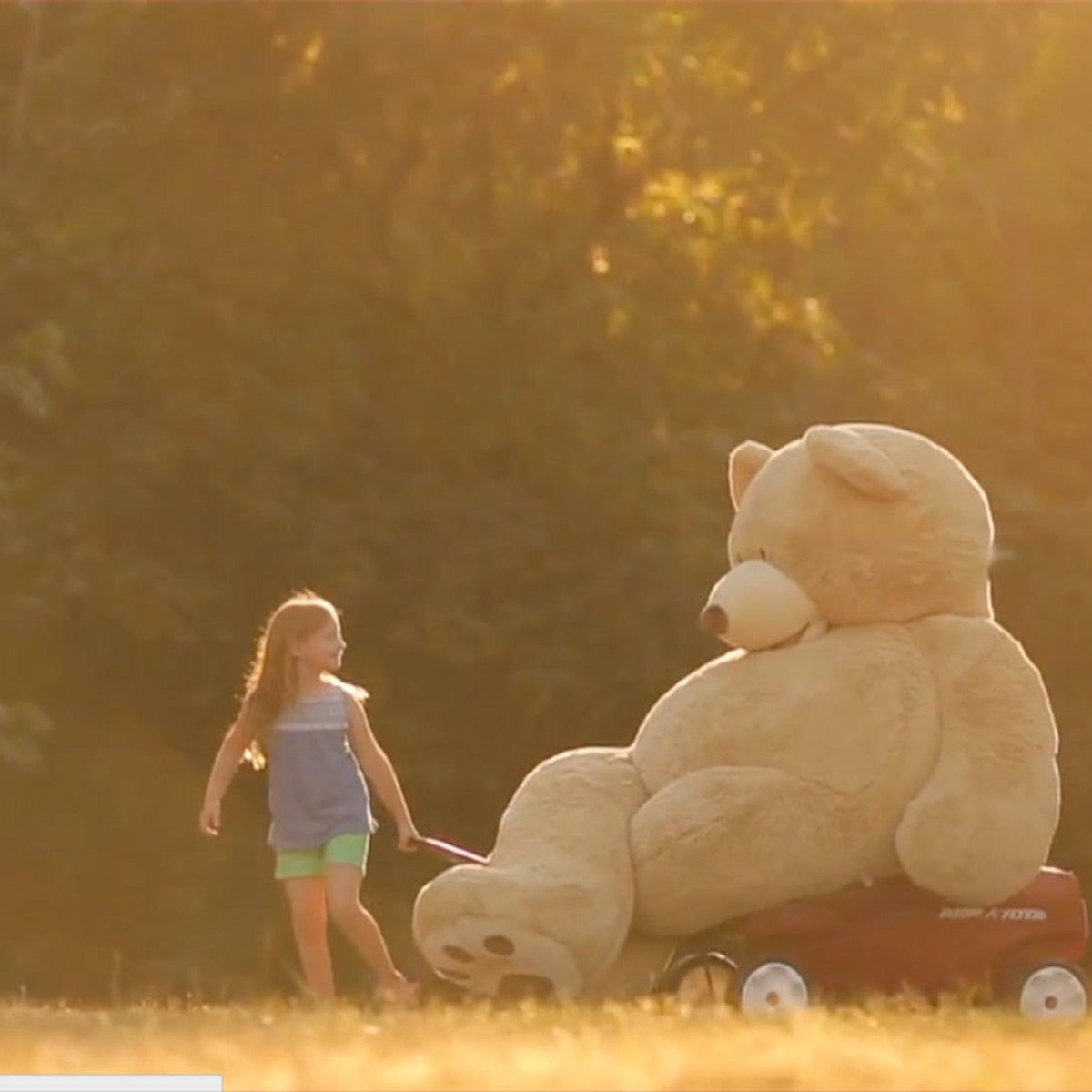 Hugfun 93&amp;quot; (236cm) Plush Sitting Bear (3+ Years)