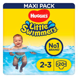 Huggies Little Swimmers&amp;reg; Swim Nappies Size 2-3 3kg-8kg, 7lb-18lb 20 Pants