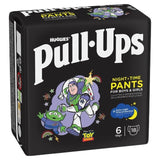 Huggies Pull-Ups Night Time Unisex Training Nappy Pants - Size 6 18 Pants   18 per pack
