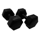HXGN Hex Dumbbell Weights 12kg Set