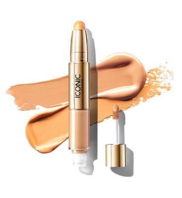 ICONIC London Radiant Concealer &amp;amp; Brightening Duo Warm Light