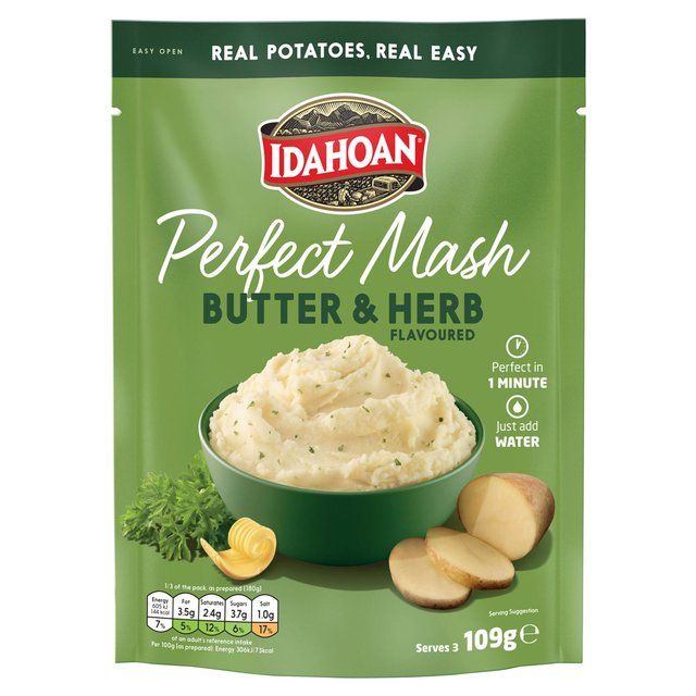 Idahoan Butter &amp;amp; Herb Mash    109g