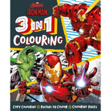 Igloobooks Marvel Avengers Iron Man 3 in 1 Colouring
