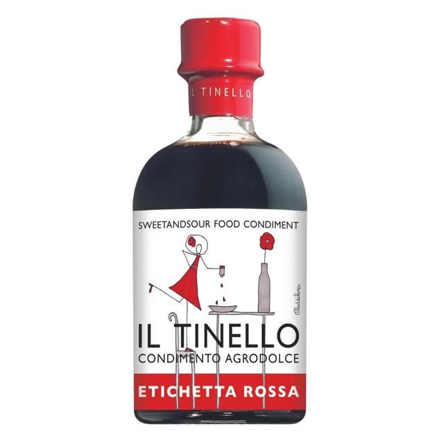 Il Tinello Balsamic Vinegar of Modena IGP Red Label Low Acidity   250ml