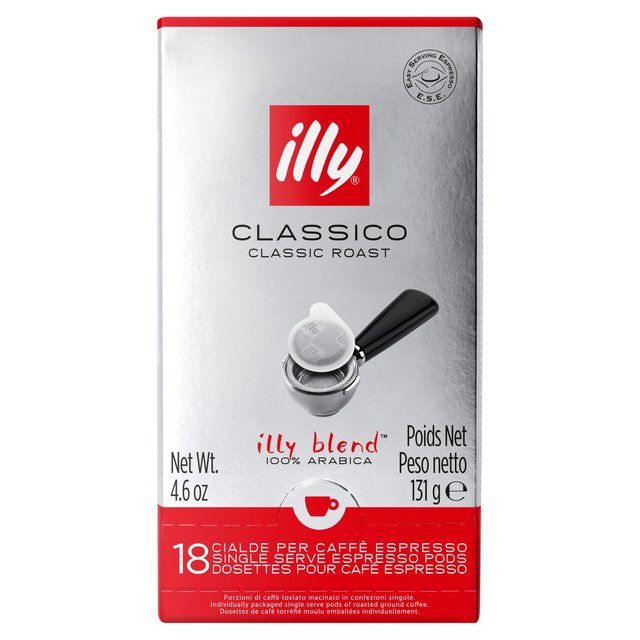 illy Classico Easy Serve Espresso pods (ESE)    131g