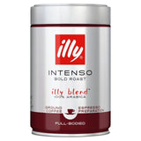 illy Espresso Caffe Macinato Dark Ground Roasted Coffee   250g