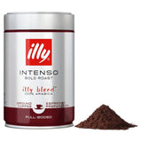 illy Espresso Caffe Macinato Dark Ground Roasted Coffee   250g