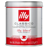 illy Espresso Coffee Classic Roast   125g