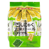 Pei Tien Konjac Brown Rice Roll (Seaweed Flavour) 北田 蒟蒻糙米捲 (海苔口味)