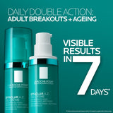 Effaclar A.Z. Gel Cream Daily Moisturiser for Breakouts & Ageing with 10% Azelaic Acid, Salicylic Acid, Hyaluronic Acid 40ml