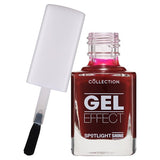 Collection Spotlight Shine Gel Effect Nail Polish Cherry Bomb 10.5ml