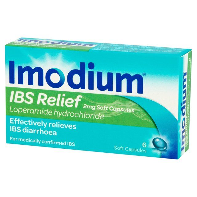 Imodium Capsules for IBS Diarrhoea Relief   6 per pack