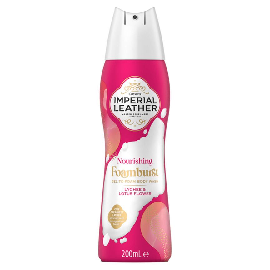 Imperial Leather Nourishing Foamburst Gel to Foam Body Wash Lychee &amp;amp; Lotus Flower