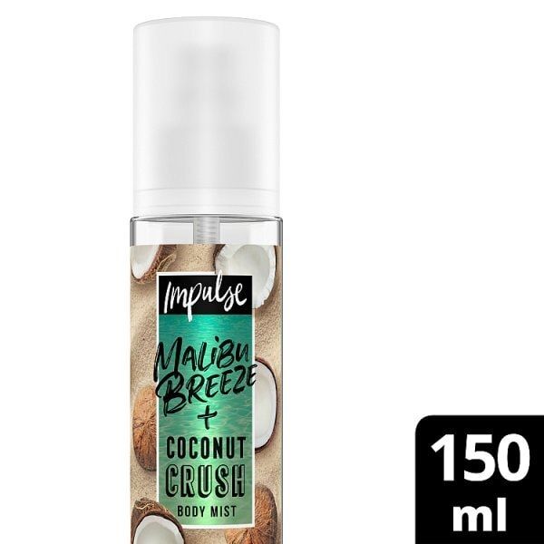 Impulse Body Mist Malibu Breeze &amp;amp; Coconut Crush 150ml
