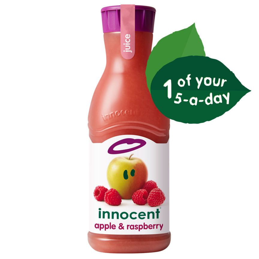 Innocent apple &amp;amp; raspberry juice