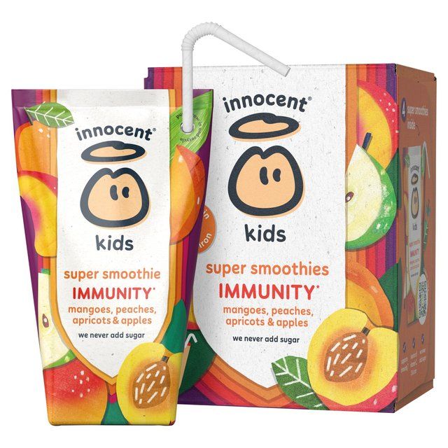 Innocent Kids Super Smoothie Mango Peach Apricot &amp;amp; Apple   4 x 150ml