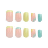 Invogue Groovy Baby Nails Square Nails (24 Pieces)