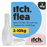 Itch Flea Small Dog Spot-On Flea &amp;amp; Tick treatment (2-10kg)