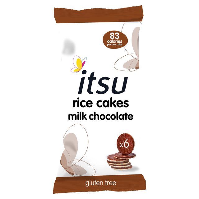 Itsu Milk Chocolate Rice Cakes   100g