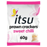 itsu New Sweet Chilli Prawn Crackers Sharing Bag 60g