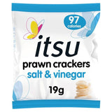 itsu Salt &amp;amp; Vinegar Prawn Crackers   19g