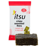Itsu Seaweed Thins Sweet Soy &amp;amp; Sea Salt   5g