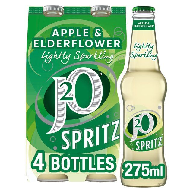 J2O Spritz Apple &amp;amp; Elderflower   4 x 275ml
