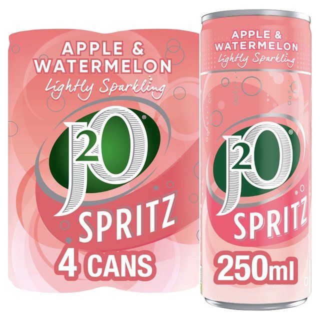 J2O Spritz Apple &amp;amp; Watermelon   4 x 250ml