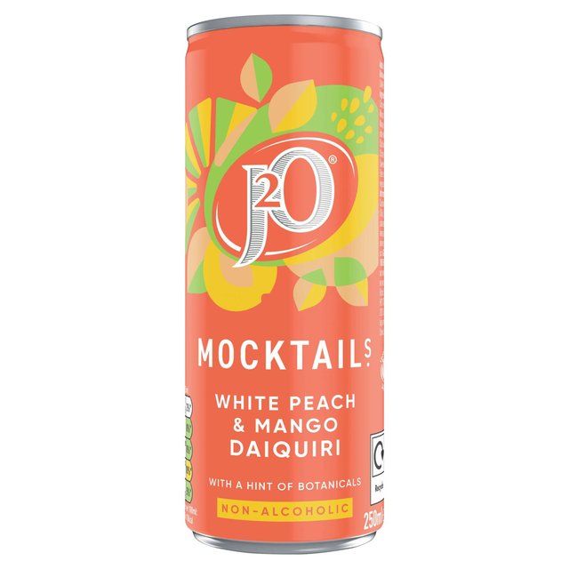 J2O White Peach &amp;amp; Mango Daiquiri Mocktail   250ml