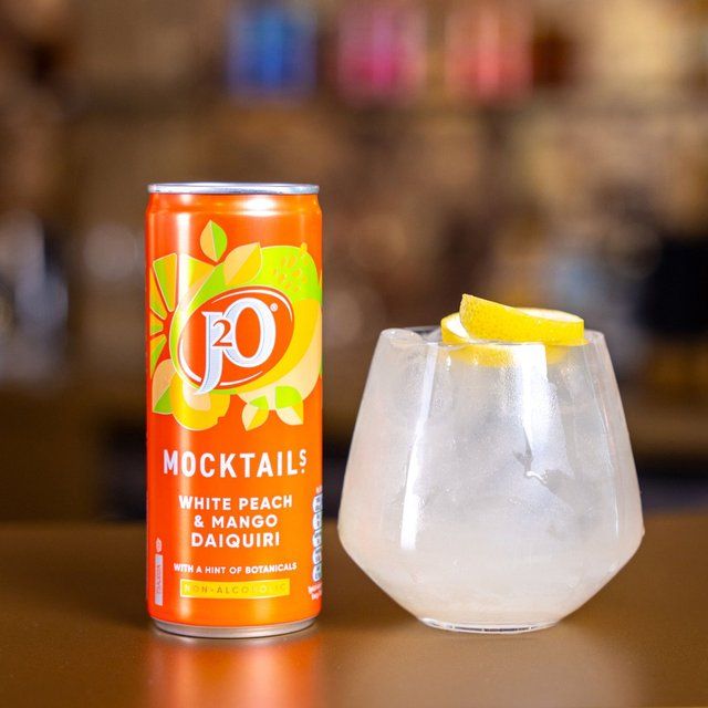 J2O White Peach &amp;amp; Mango Daiquiri Mocktail   250ml