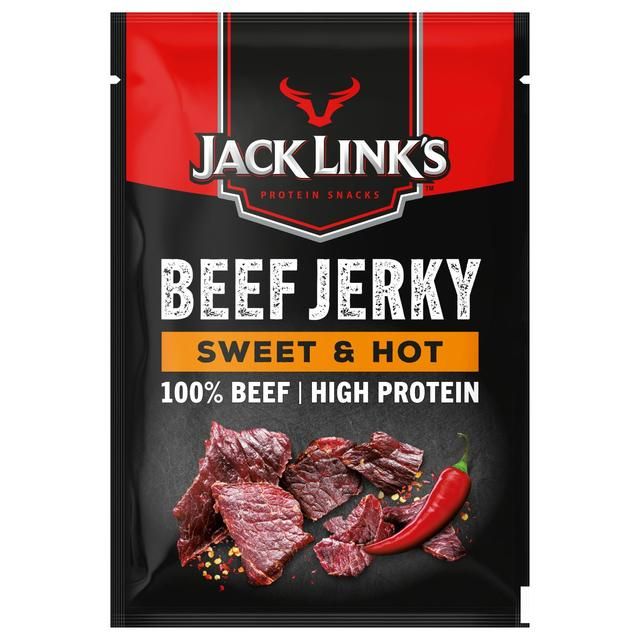 Jack Links Sweet &amp;amp; Hot Beef Jerky   60g