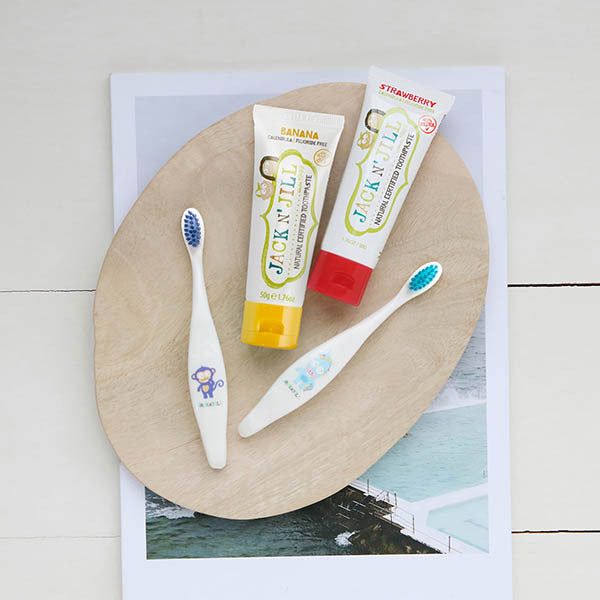 Jack N' Jill Natural Certified Kids Toothpaste Strawberry