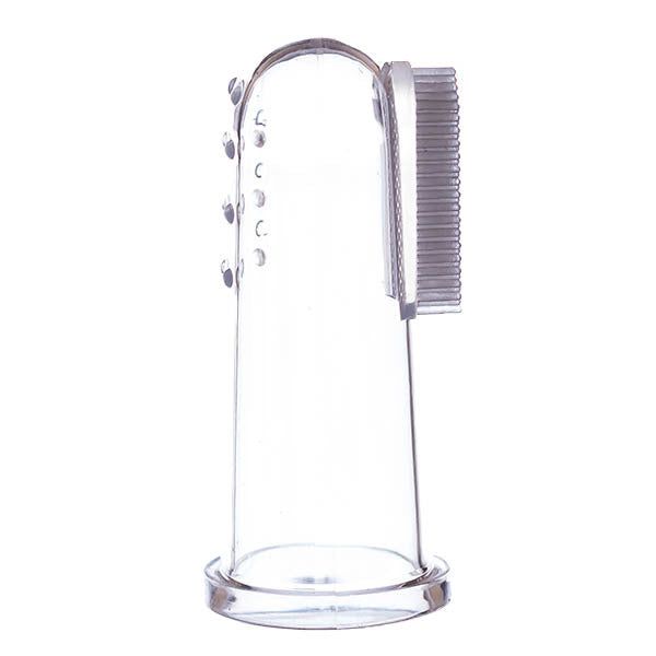 Jack N' Jill Silicone Finger Brush (2 Pack &amp;amp; Case) - Stage 1