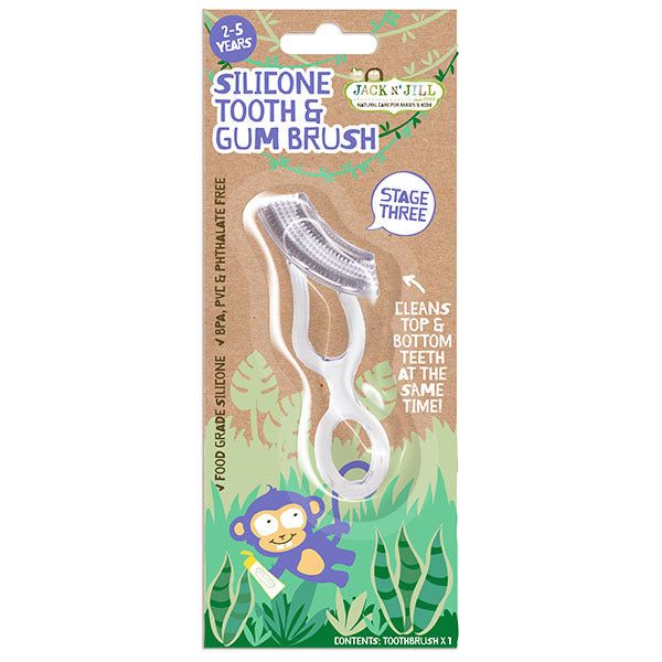 Jack N' Jill Silicone Tooth &amp;amp; Gum Brush - Stage 3