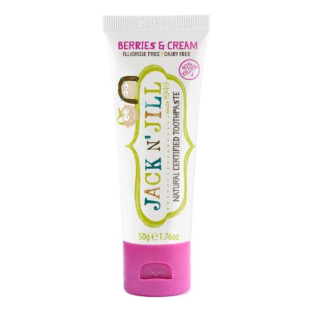 Jack N' JillBerries &amp;amp; Cream Natural Toothpaste   50g