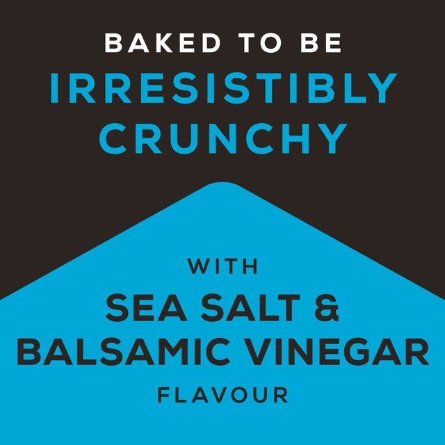 Jacob's Cracker Crisps Sea Salt &amp;amp; Balsamic Vinegar   150g