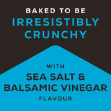 Jacob's Cracker Crisps Sea Salt &amp;amp; Balsamic Vinegar   150g