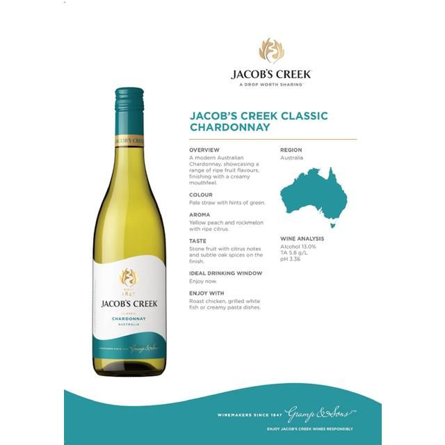 Jacob's Creek Chardonnay   75cl
