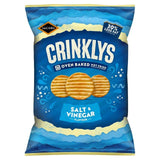 Jacob's Crinklys Salt &amp;amp; Vinegar Snacks Share Bag   150g