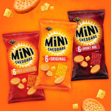 Jacob's Mini Cheddars Original Baked Snacks Multipack   6 per pack