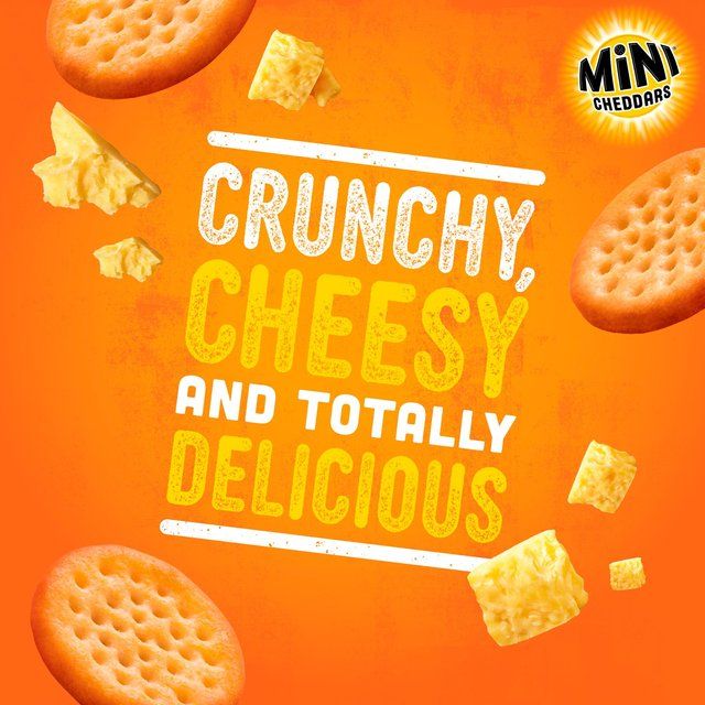 Jacob's Mini Cheddars Original Baked Snacks Multipack   6 per pack