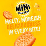 Jacob's Mini Cheddars Original Baked Snacks Multipack   6 per pack