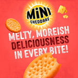 Jacob's Mini Cheddars Smoky BBQ Baked Snacks Multipack   6 per pack