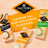 Jacob's Savours Cheese Crackers   150g