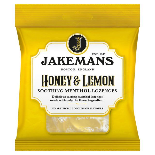 Jakemans Honey &amp;amp; Lemon Sweets   73g