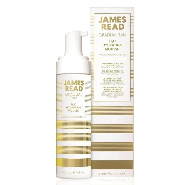 James Read H2O Hydrating Mousse Gradual Tan Face&amp;amp;Body Light to Medium Tone   200ml