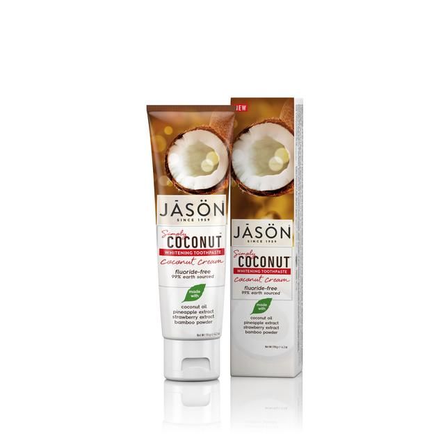 Jason Simply Coconut Whitening Toothpaste Coconut Cream   119g