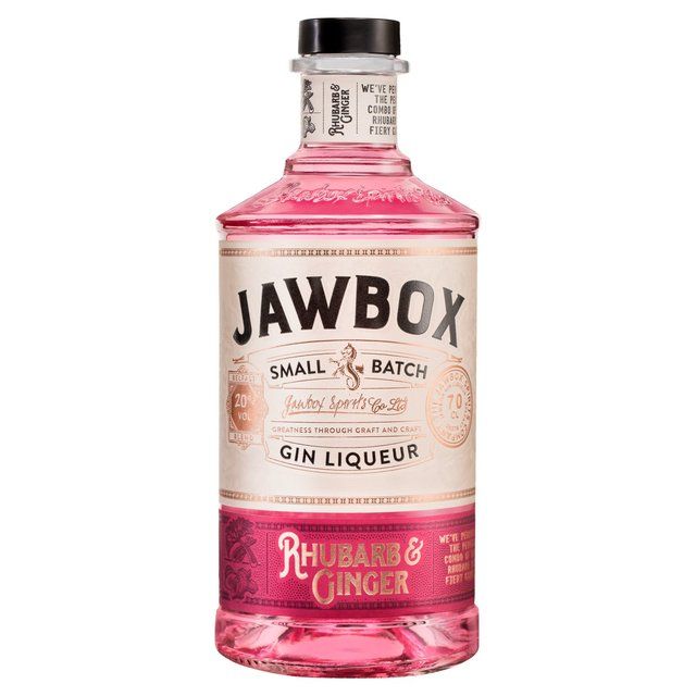 Jawbox Rhubarb &amp;amp; Ginger Gin Liqueur    70cl